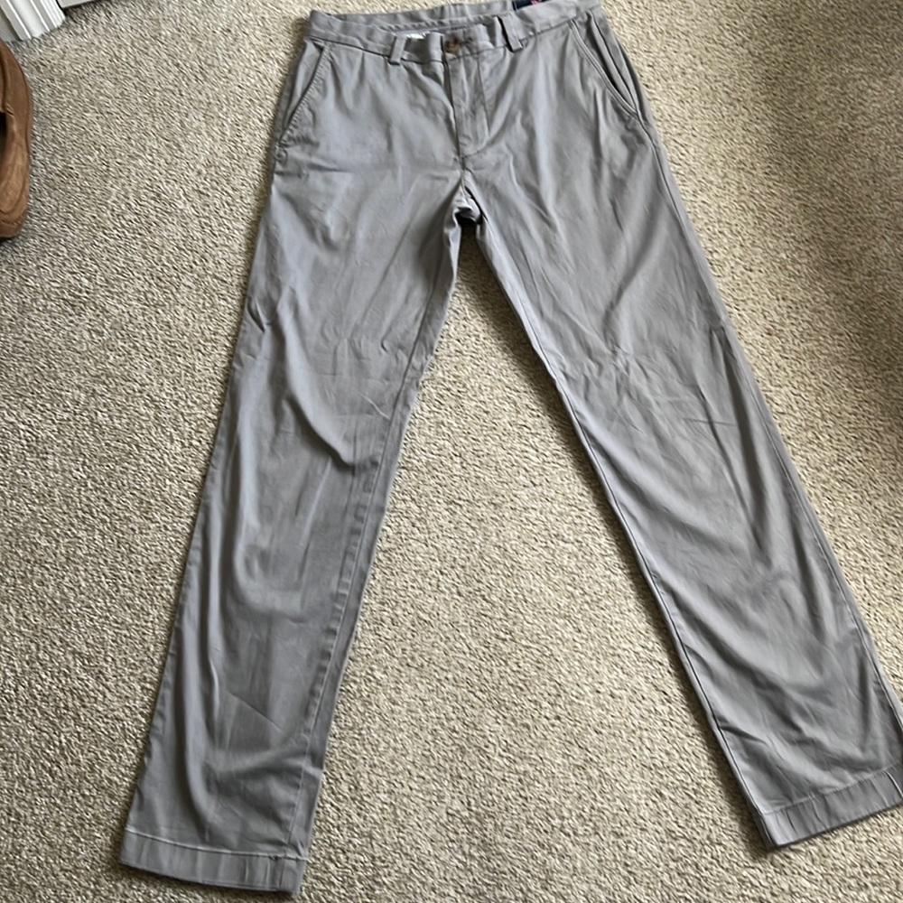 Vineyard Vines Gray Khaki Pants